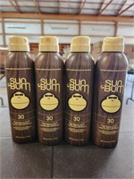 (4) Sun Bum SPF30 Sunscreen Spray