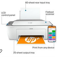 HP DeskJet 2755e Wireless Color inkjet-printer,