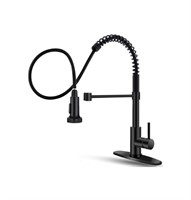 Gomyhoen Black Kitchen Faucet with Pull Down