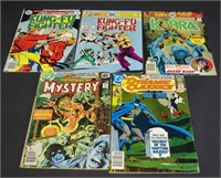 DC (5) Comic Lot -Kung Fu Fighter and More