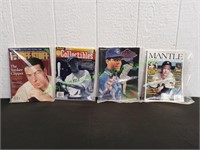 (4) Baseball Magazines