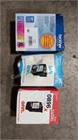 3 BOXS OF INK CARTRIDGES