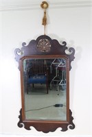 Vintage Mahogany Wall Mirror