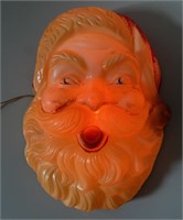 Vintage Beco Blowmold Santa Head