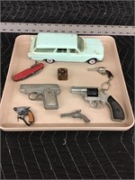 Vintage Cap Gun Toy Lot Miscellaneous Items
