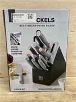 Henckels self- sharpening block