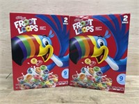 2-2 pack Froot Loops cereal