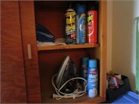 Contents of Wall Cabinet (Laundry Room)