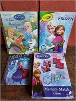 Frozen Books, Coloring Book and Matching Game