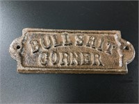 Novelty wall plaque about 5.5" long made from cast