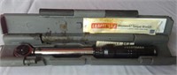 TORQUE WRENCH MICROTORK CRAFTSMAN IN CASE