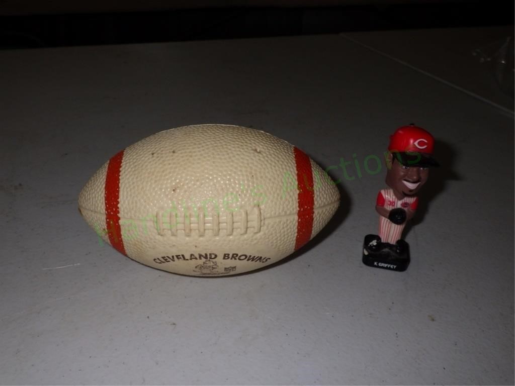 Sports Memorabilia Ken Griffey Figure- Browns Ball