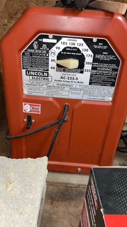 Lincoln Electric Arc Welder.