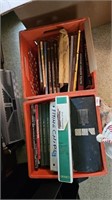 Assorted Books in 2 Milk Crates