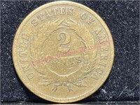 1870 US 2-cent piece