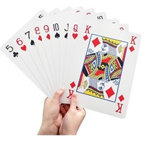 Jumbo large playing cards