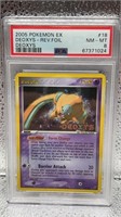 2005 Pokémon EX Deoxys - Rev. Foil PSA 8