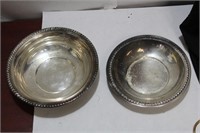 Lot of 2 Silverplated Bowls