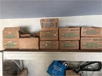 Boxes of Canning jars