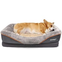 JOYELF Medium Memory Foam Dog Bed Orthopedic Dog