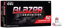 CCI 3505 Blazer Handgun 380 ACP 95 gr Total Metal