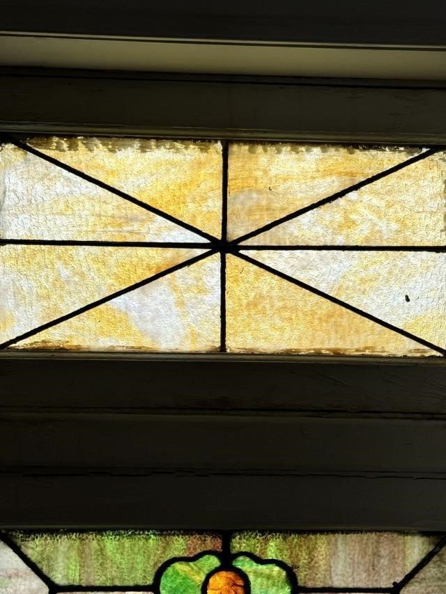 Stained Glass Transom Window 25x14