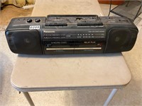 Vintage Panasonic AM/FM/ Dual Cassette Radio