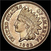 1862 Indian Head Cent UNCIRCULATED