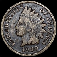 1909-S Indian Head Cent NICELY CIRCULATED