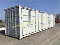 E. NEW 40FT HIGH CUBE MULTI-DOOR STORAGE CONTAINER