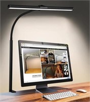 ACNCTOP LED Desk Lamp for Office Home (Black)