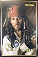 Framed Pirates of the Caribbean, Capitan Jack Spar