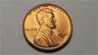 1946 D Lincoln Cent Wheat Penny Gem BU Red