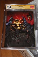 A Signed Graded Comic Rogue Sun #7