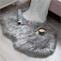 Faux sheepskin fur