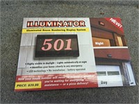 Illuminator house numbering display 1 of 3