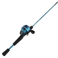 Zebco Slingshot Spincast Reel And Fishing Rod Comb