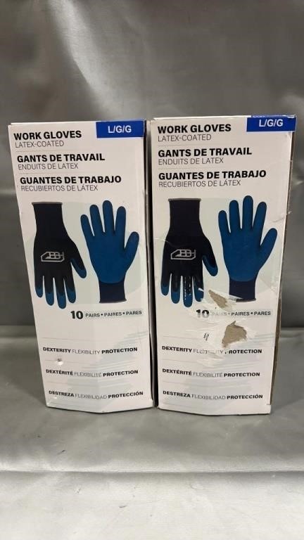 Bbh Spring Gloves 10 Pk Lrg Qty 2