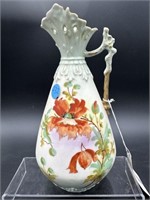 PORCELAIN AUSTRIAN HAND PAINTED EWER