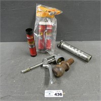 Grease Gun w/ Grease - Hitch Ball