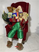 Lynn Haney "Bed Time for Bears" Santas