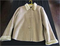 Sheepskin Style Coat  Large