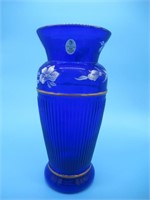 Cobalt Blue Fenton Vase