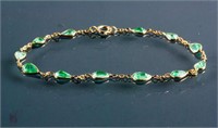 1.80ct Emerald Bracelet CRV $2380