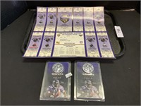 1996 Baltimore Ravens Tickets, Ed Reed Coins.