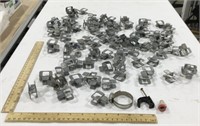 Metal clip lot-approx. 100