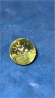 5/8” yellow mica marble mint W/ as mades