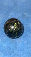 15/16” ghost core green mica marble near mind