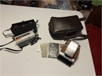 Polaroid SX70  and Kodak Camcorder