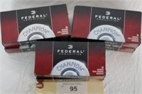 FEDERAL  9MM  LUGER  AMMO  50 RND   6 BOXES